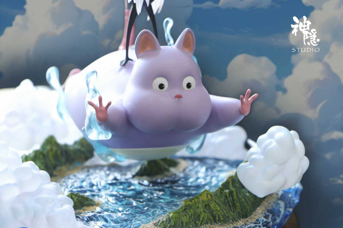 Spirited Away Shen Yin Studio Boh Fly to the clouds Resin Statue