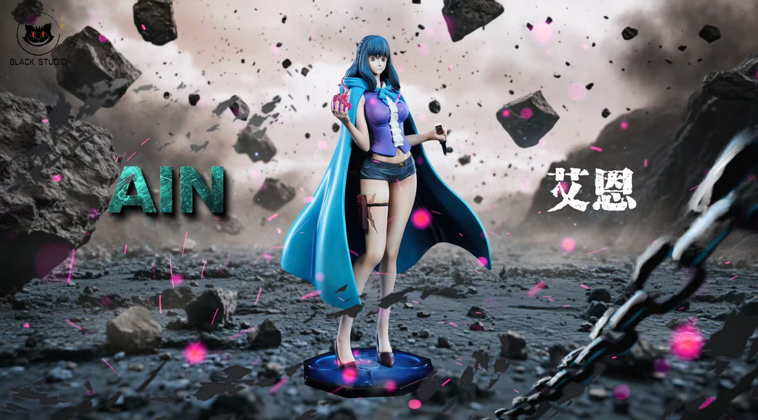 One Piece Black Studio Binz X Ain Resin Statue