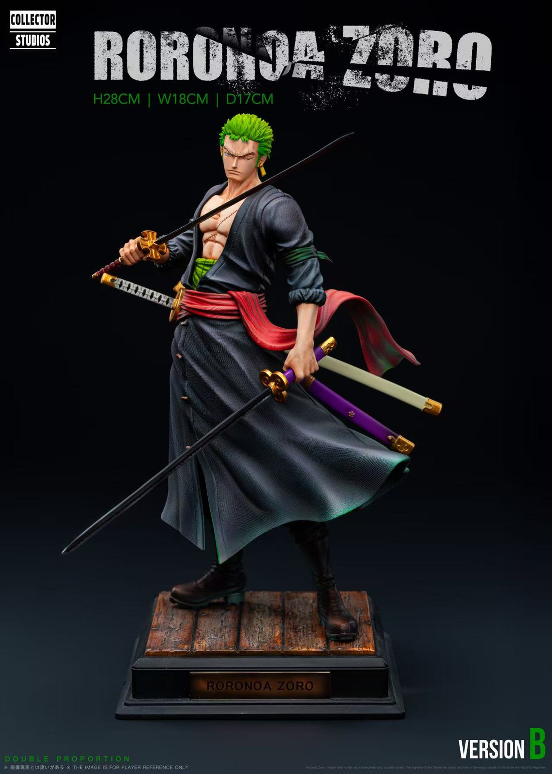One Piece Collector Studio Roronoa Zoro Resin Statue