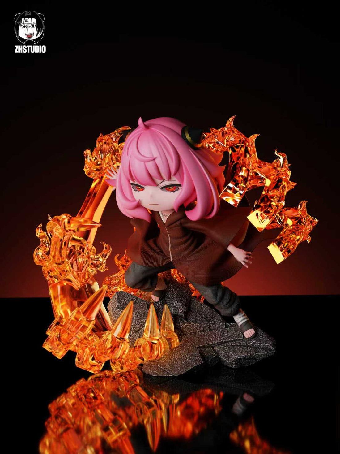 Spy x Family ZH Studio Anya cos Uchiha Itachi Resin Statue
