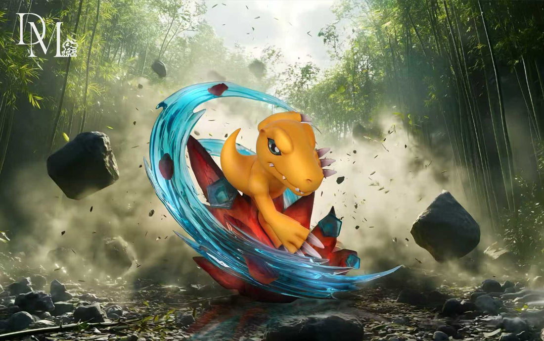 Digimon DM Studio Agumon Resin Statue