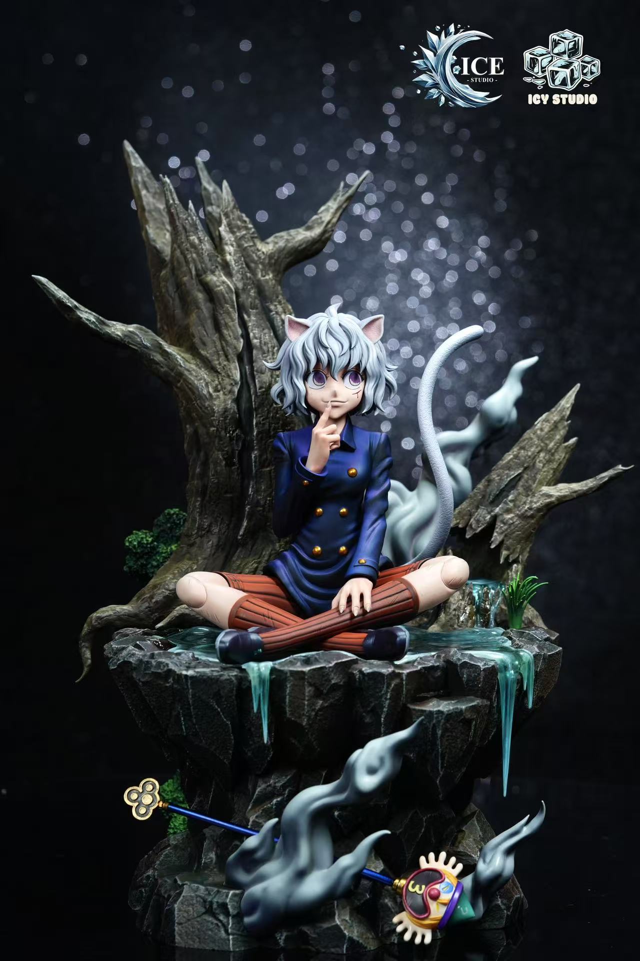 ワンピース　HUNTERXHUNTER　フィギュア㊳ Hunter x Hunter Icy x Ice Studio Neferpitou x Kaito Resin Statue