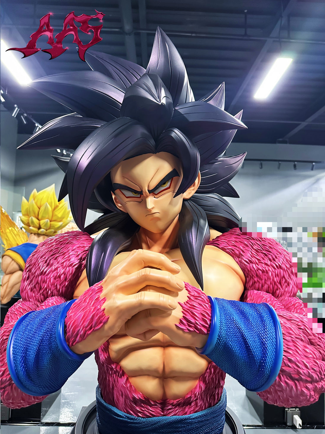 Dragon Ball Armyant Studio SSJ4 Goku Bust Resin Statue