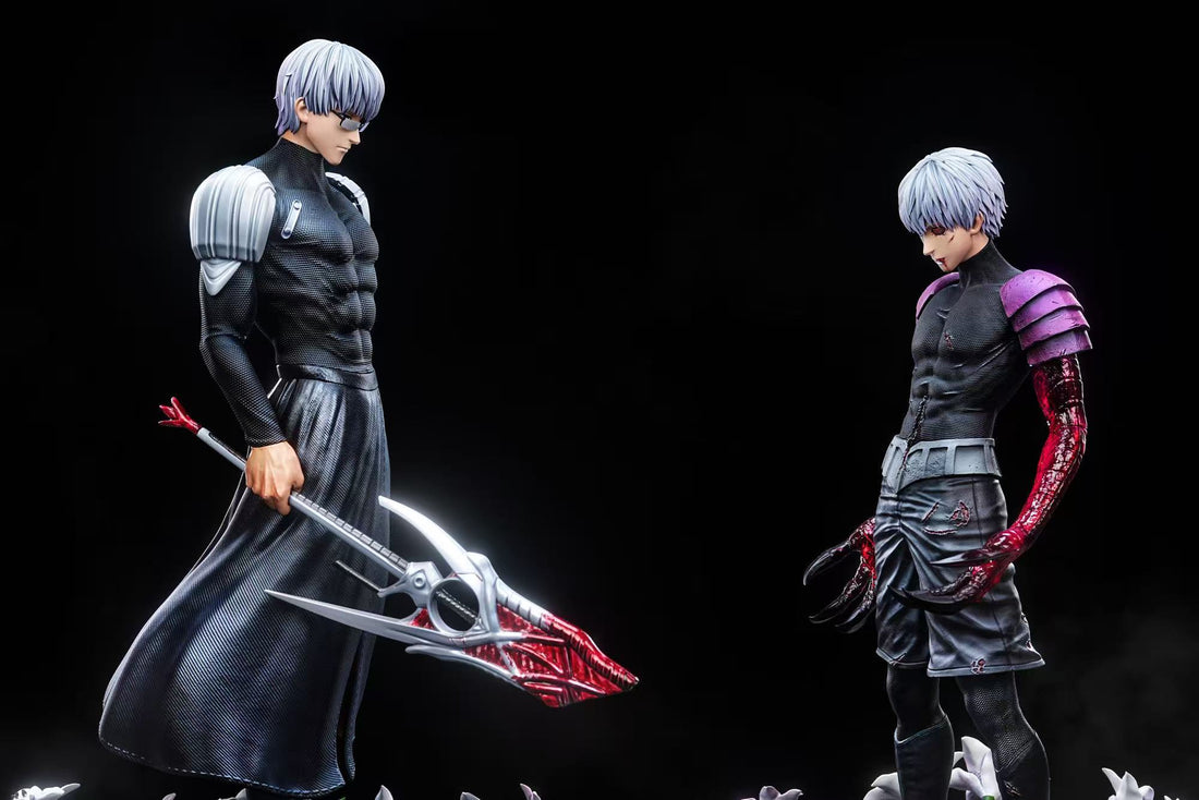 Tokyo Ghoul Damocles Studio Arima Kisho x Kaneki Ken Resin Statue