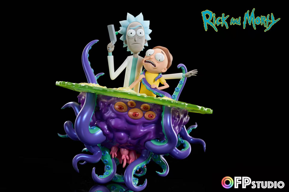 Rick x Morty OFP Studio Rick x Morty Resin Statue