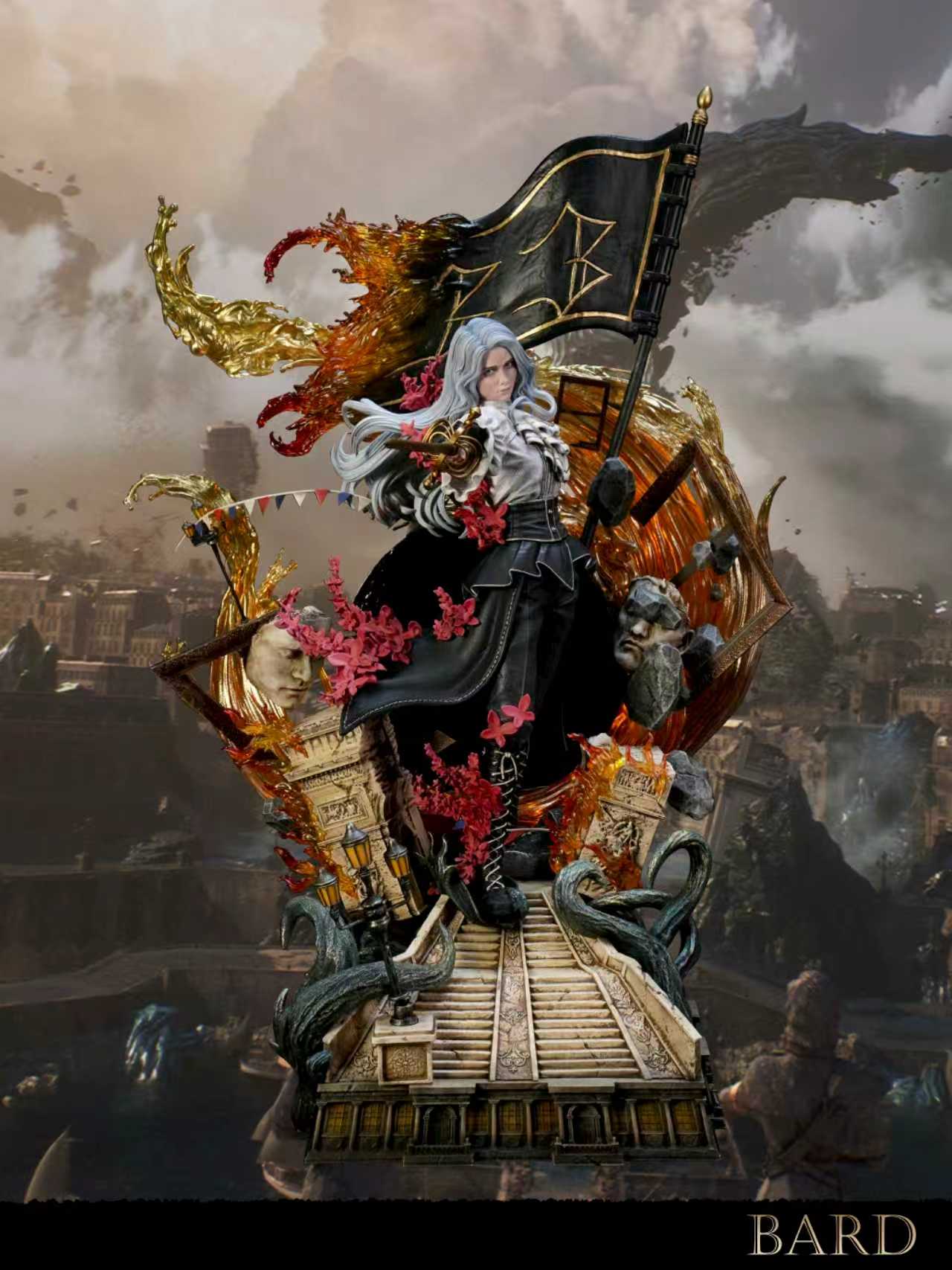 yukollectionページ バラオブジェ Clair Obscur Bard Studio Expedition 33 Maelle Resin Statue