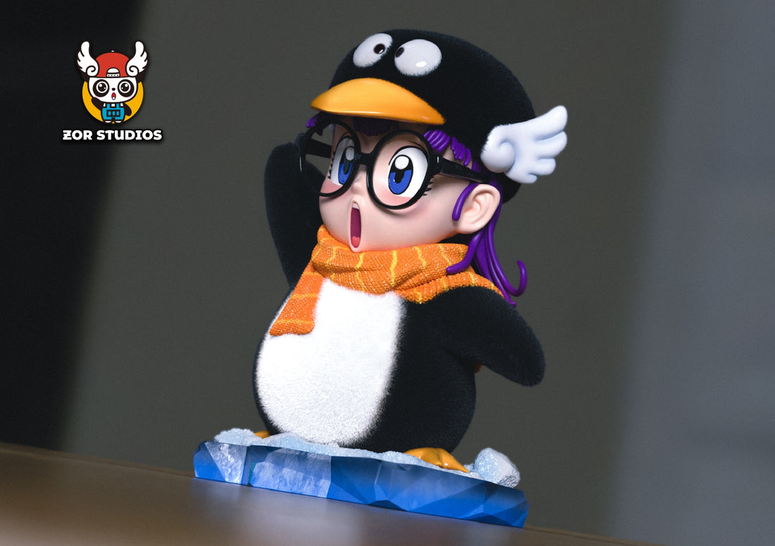 Dr Slump ZOR Studio Penguin Arale Resin Statue