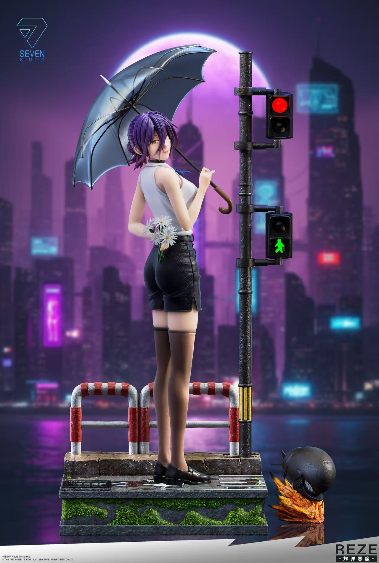 Z*！様 Jesse's Shop&Factory JESSE x JOHANN Chainsaw Man Seven Studio Reze Resin Statue – ClubHouse Statues