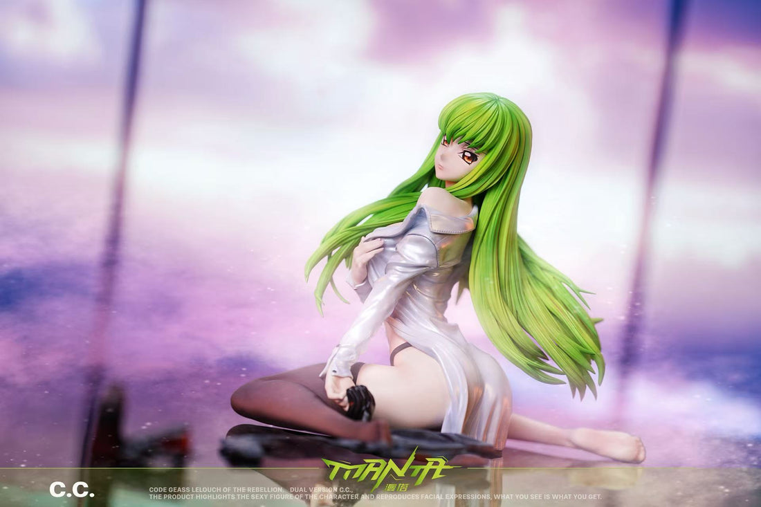 Code Geass Lelouch of the Rebellion Manta Studio Kneeling CC Resin Statue