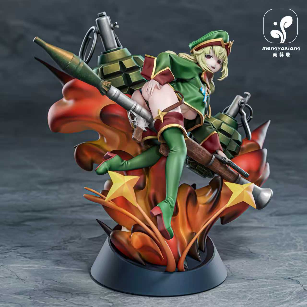 Gushing Over Magical Girls Meng Ya Xiang Studio Kiwi Araga Resin