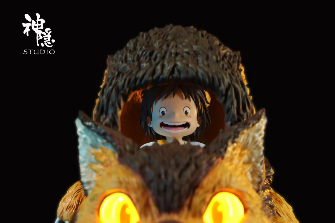 My Neighbor Totoro ShenYin Studio Mei x Cat Bus Resin Statue