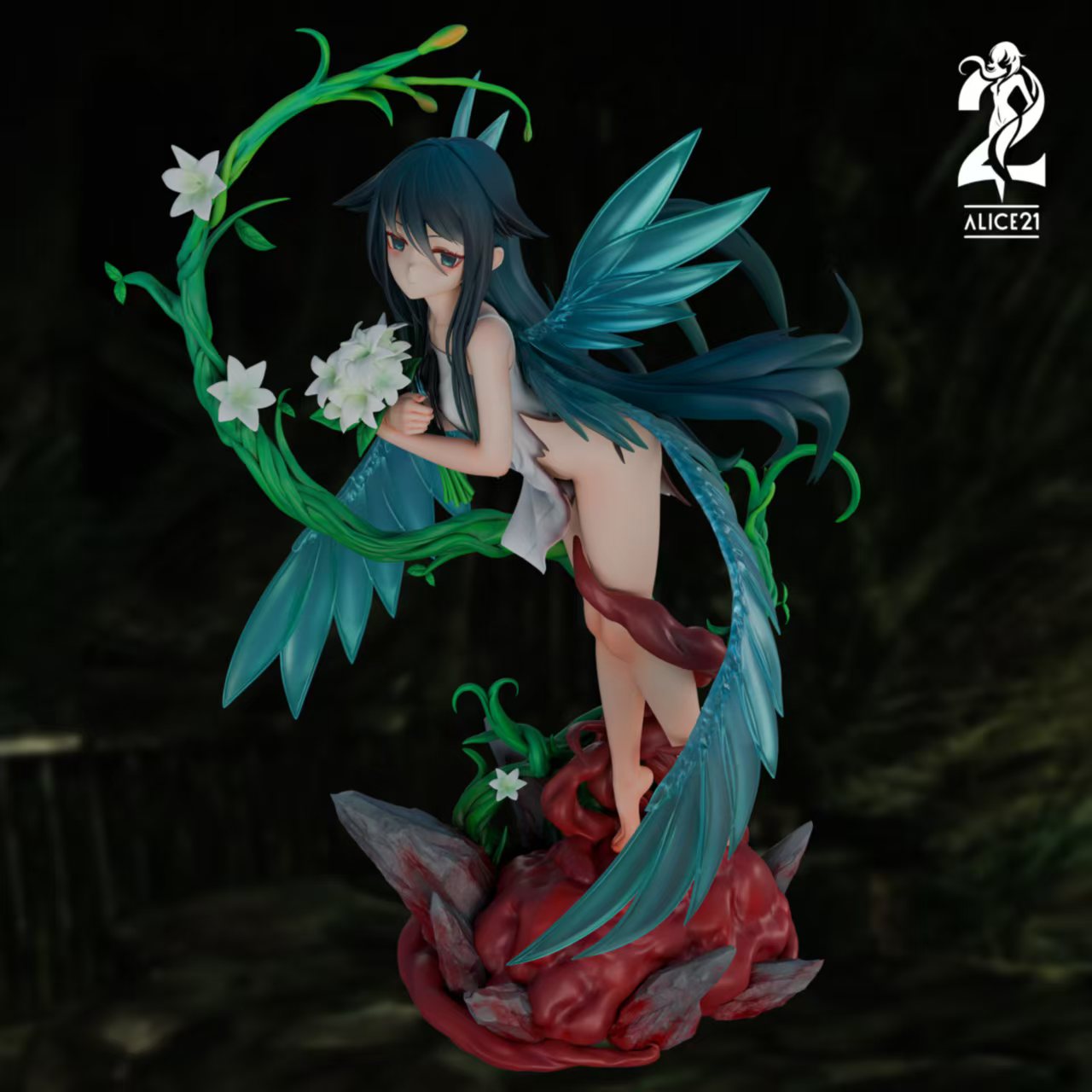 saya Saya no Uta Alice21 Studio Terminal White Blossom Saya Resin