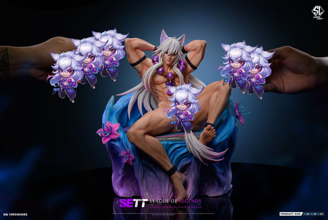 League of Legends Speed Limit Studio Sett Resin Statue