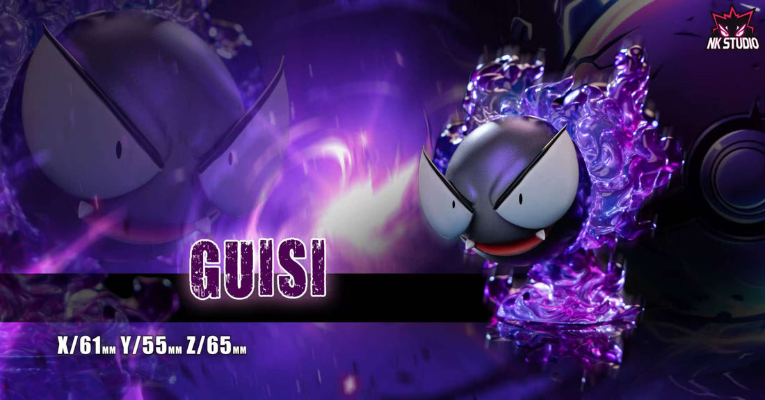 Pokemon NK Studio Gengar Evolution Set Resin Statue