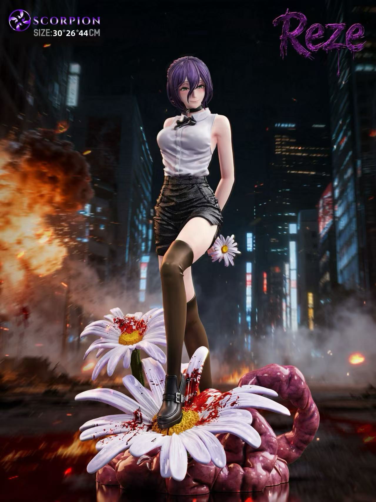 Chainsaw Man Scorpion Studio Reze – ClubHouse Statues
