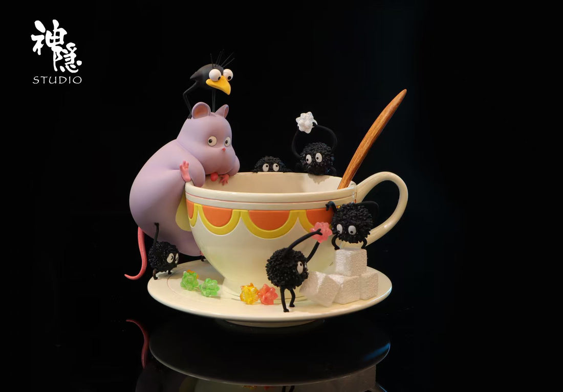 Spirited Away ShenYin Studio Boh Tea Time Resin Statue