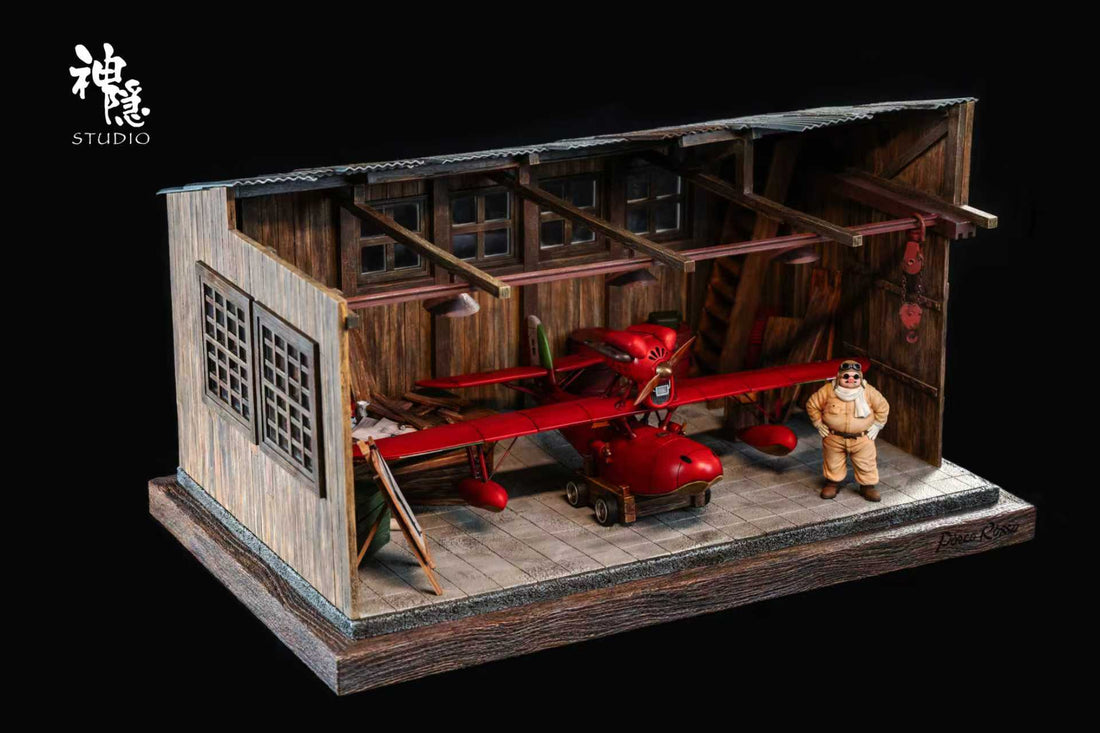 Porco Rosso ShenYin Studio Hikoutei Jidai Porco Rosso Resin Statue