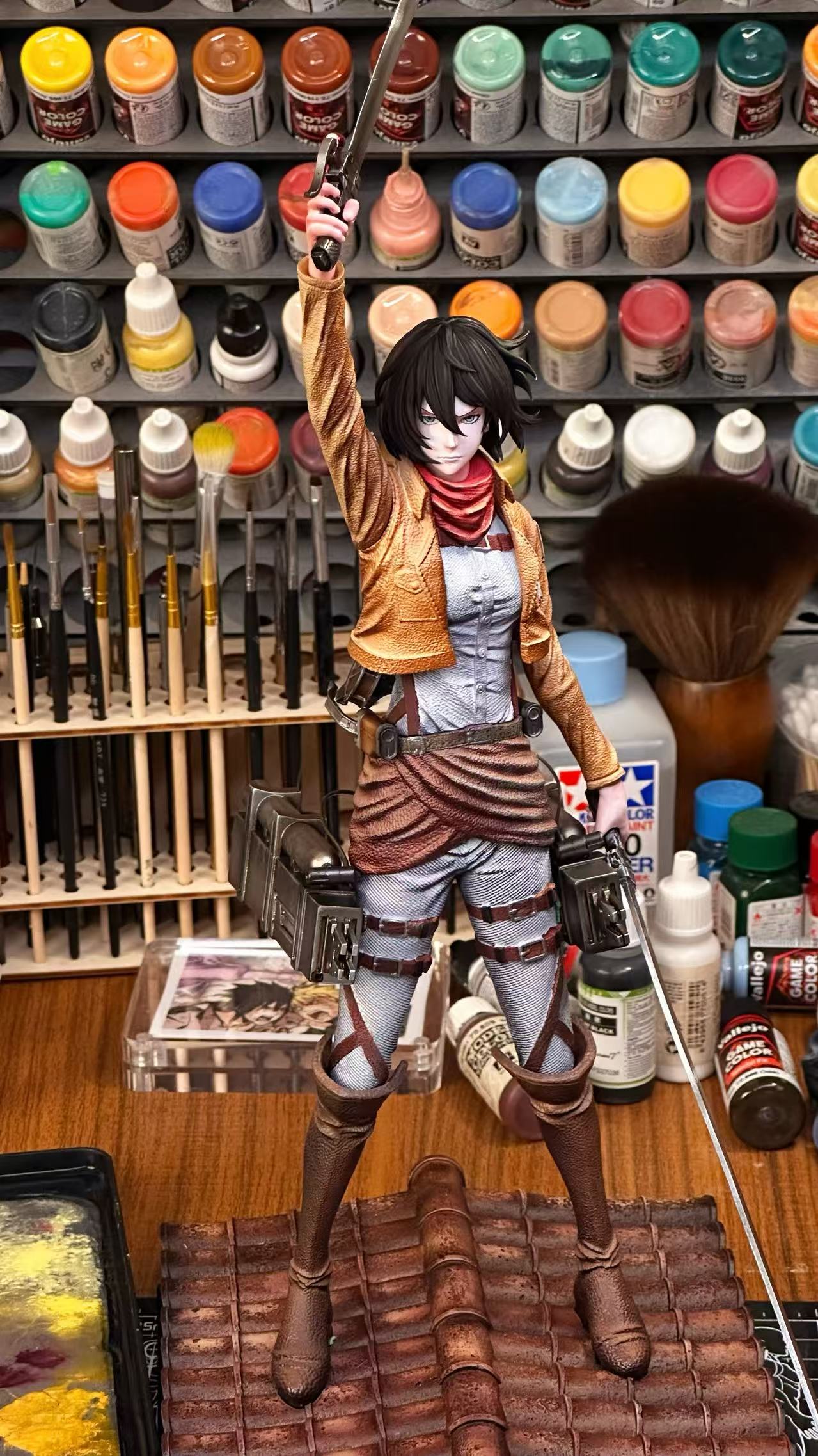 Attack On Titan Leo Studio Mikasa Ackerman – ClubHouse Statues