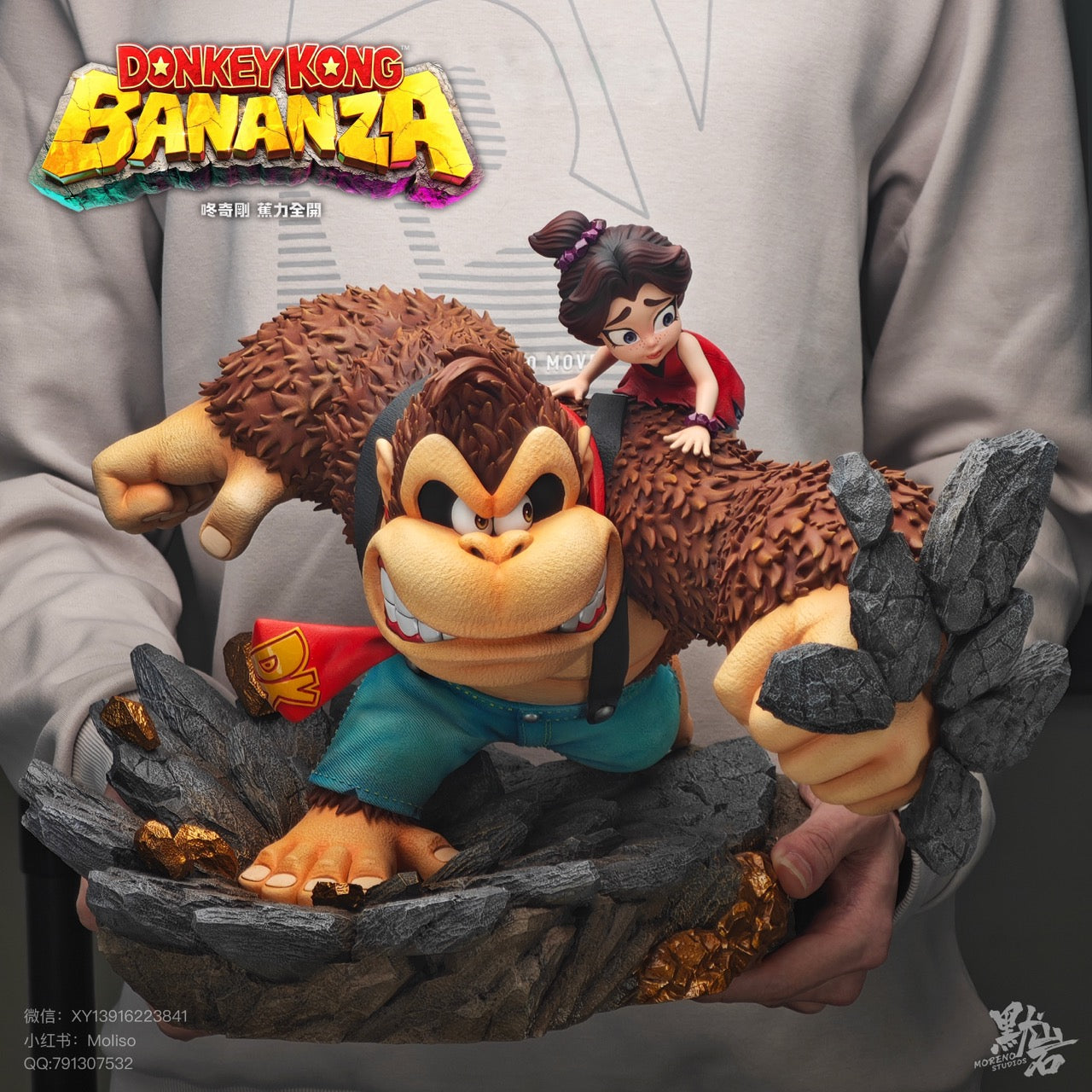 Donkey Kong Bananza Moreno Studio Donkey Kong – ClubHouse Statues