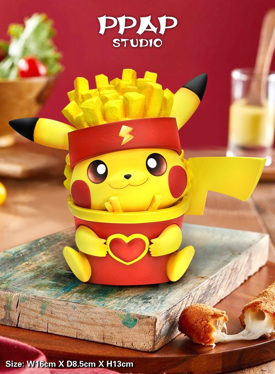Pokemon PPAP Studio Pikachu French fries Resin Statue – ClubHouse
