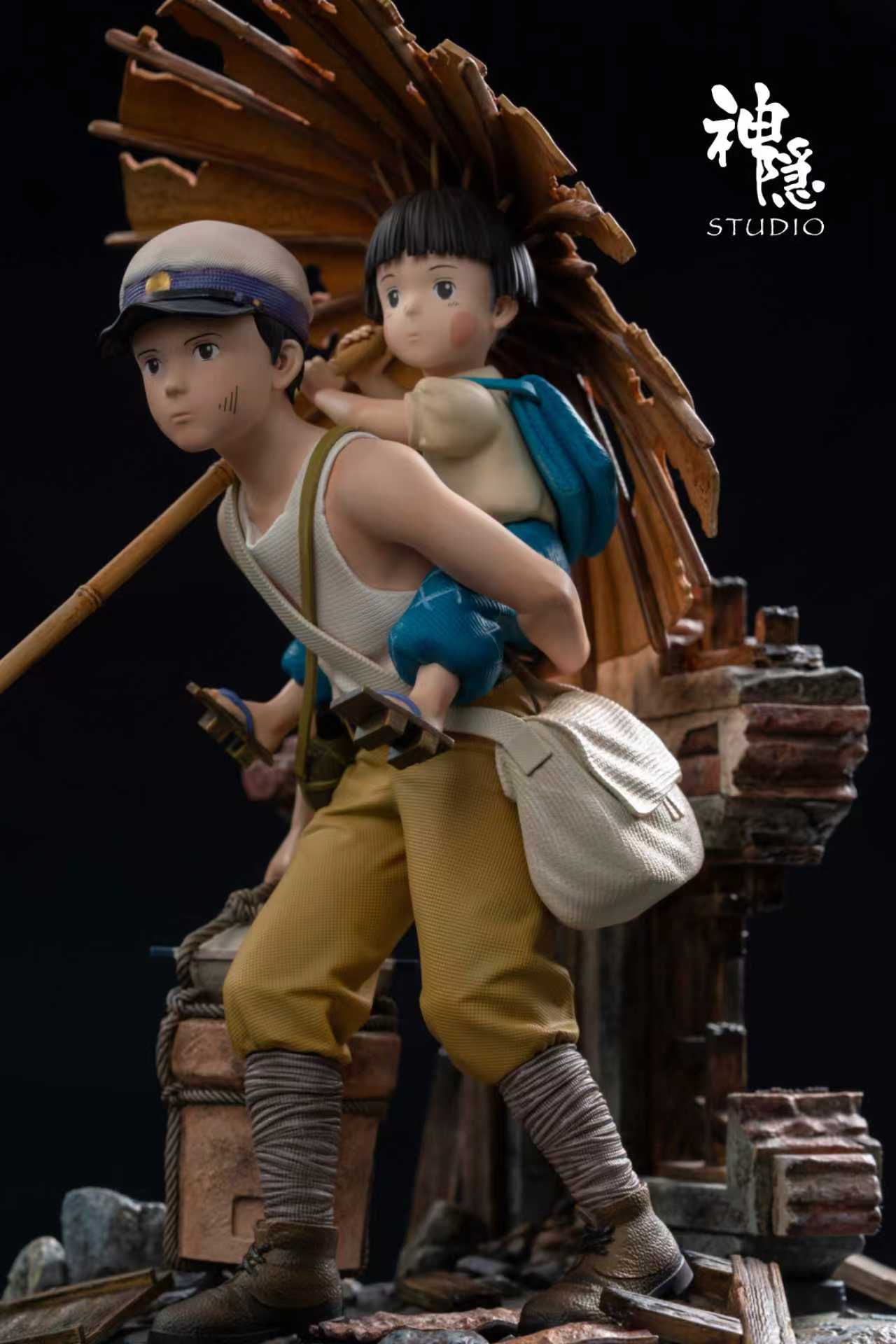 Grave of Fireflies ShenYin Studio Seita x Setsuko – ClubHouse Statues