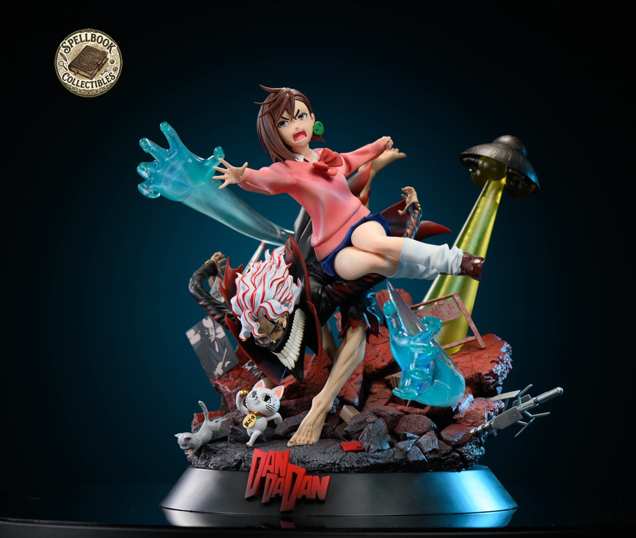 Dandadan Spellbook Collectibles Momo Ayase X Okarun – ClubHouse