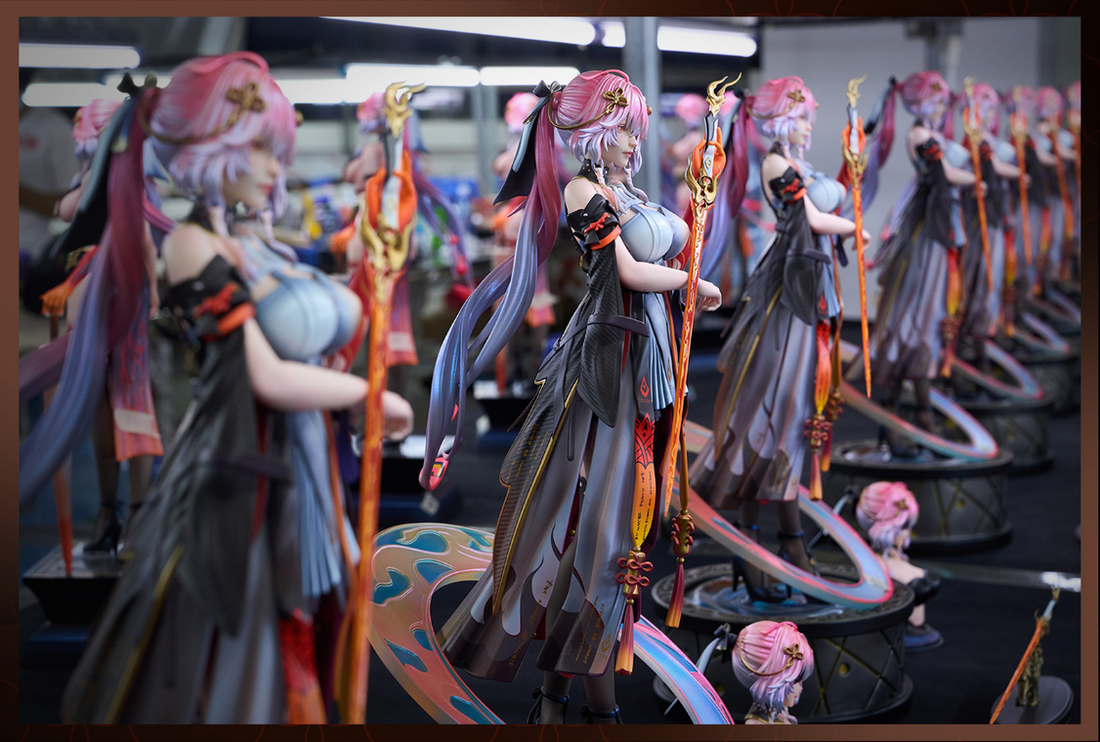 Original Ad alyn Studio Lily Resin Statue