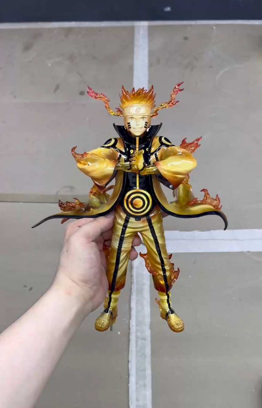 Naruto ZH Studio Uzumaki Naruto Tailed Beast Sage Mode Resin Statue