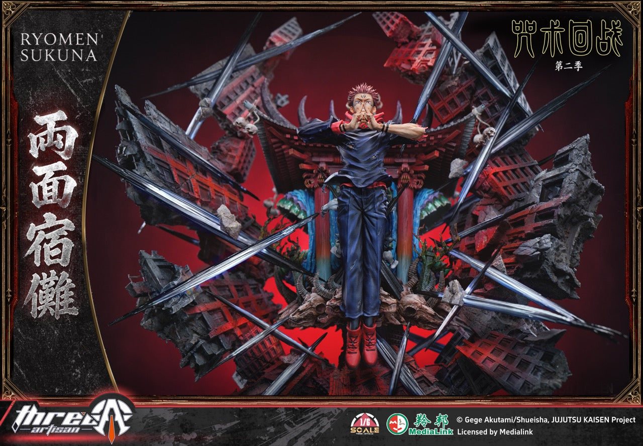 Jujutsu kaisen ThreeArtisan Studio Ryomen Sukuna – ClubHouse Statues