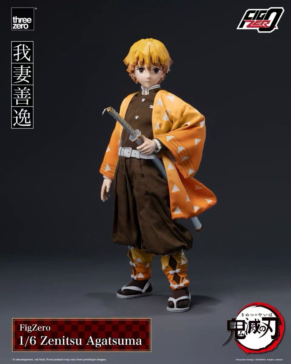 Demon Slayer Threezero X FigZero Studio Zenitsu Agatsuma