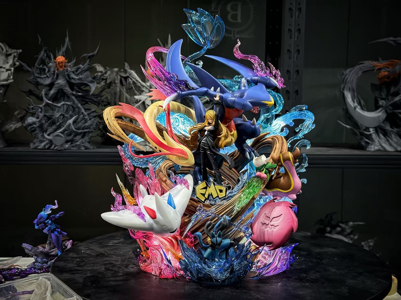 Pokemon EMO Studio Cynthia – ClubHouse Statues