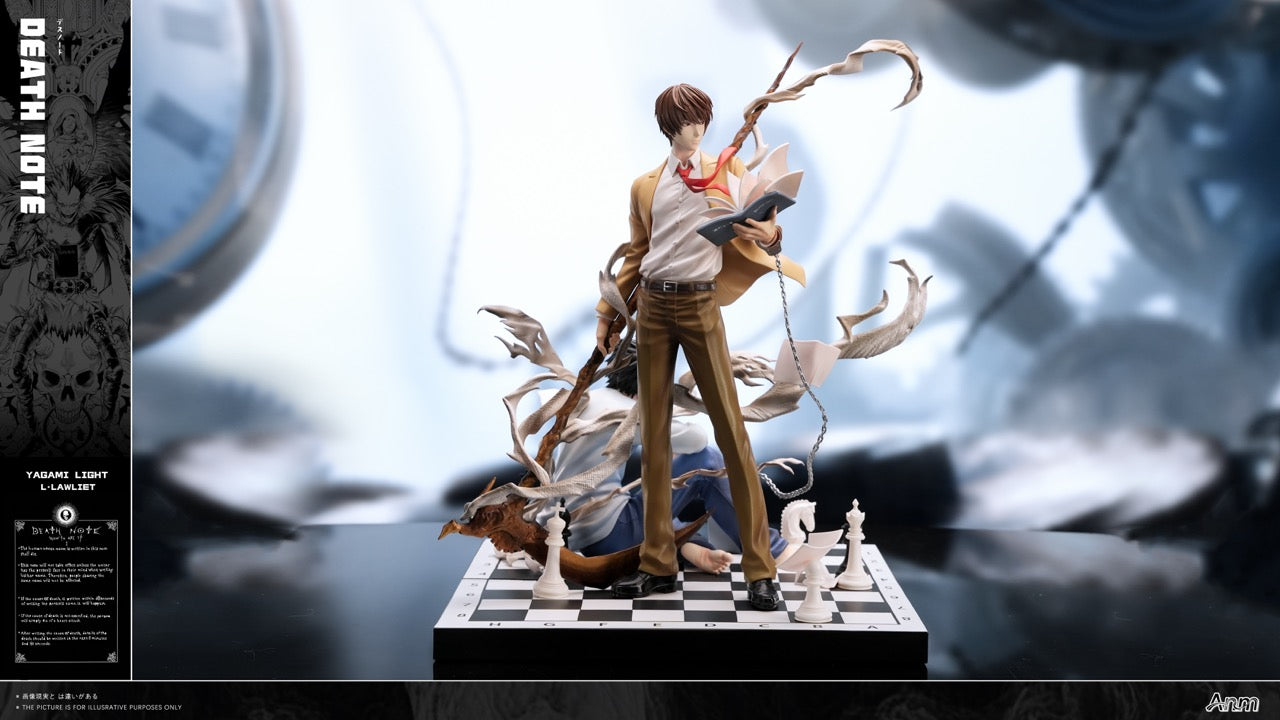 Death Note Anm Studio Yagami Light x L Lawliet – ClubHouse Statues