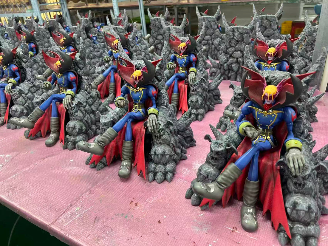 Digimon Hanhan Studio Throne Vamdemon x Pico Devimon Resin Statue