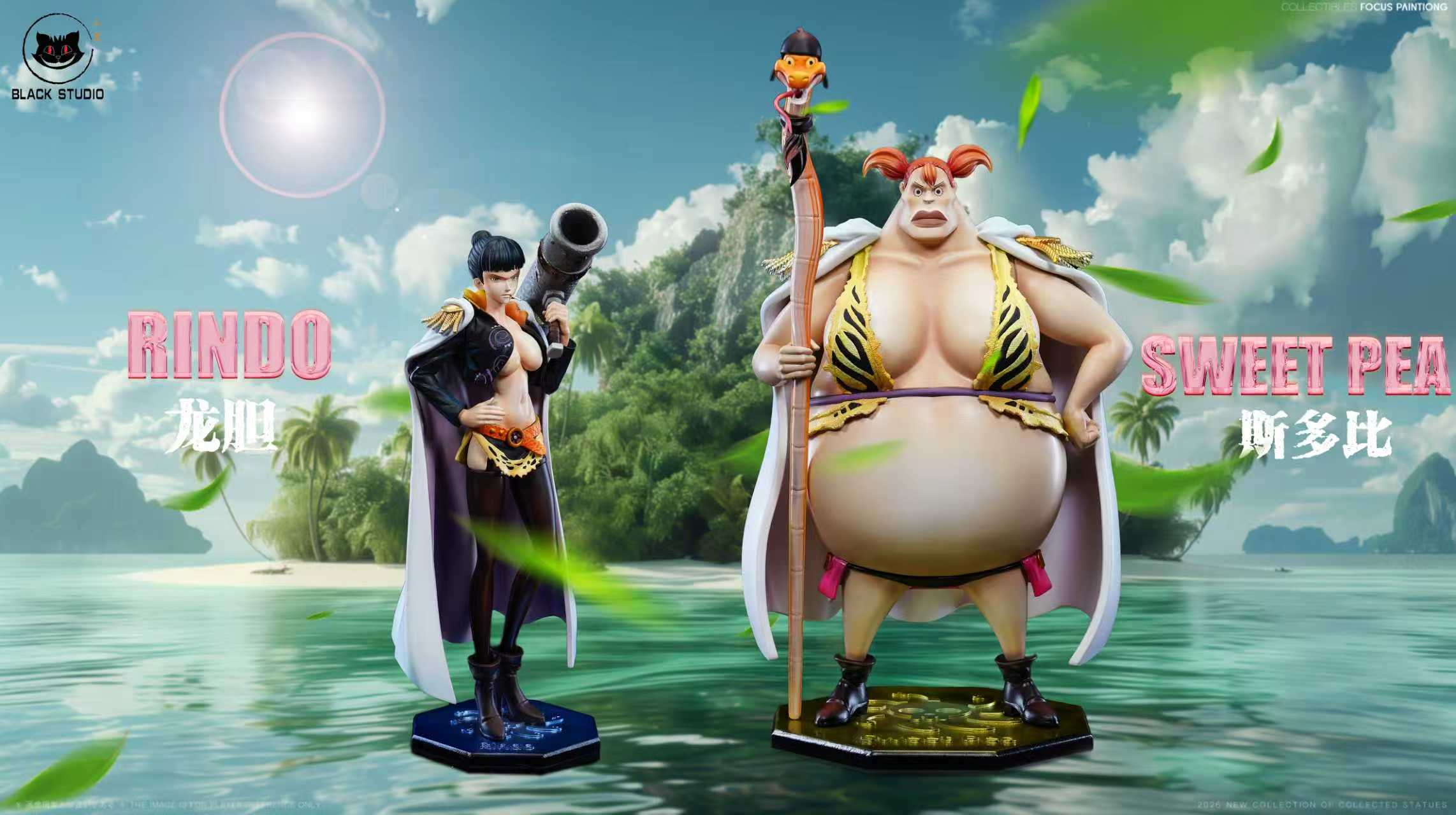 One Piece Black Studio Rindo X Sweet Pea – ClubHouse Statues