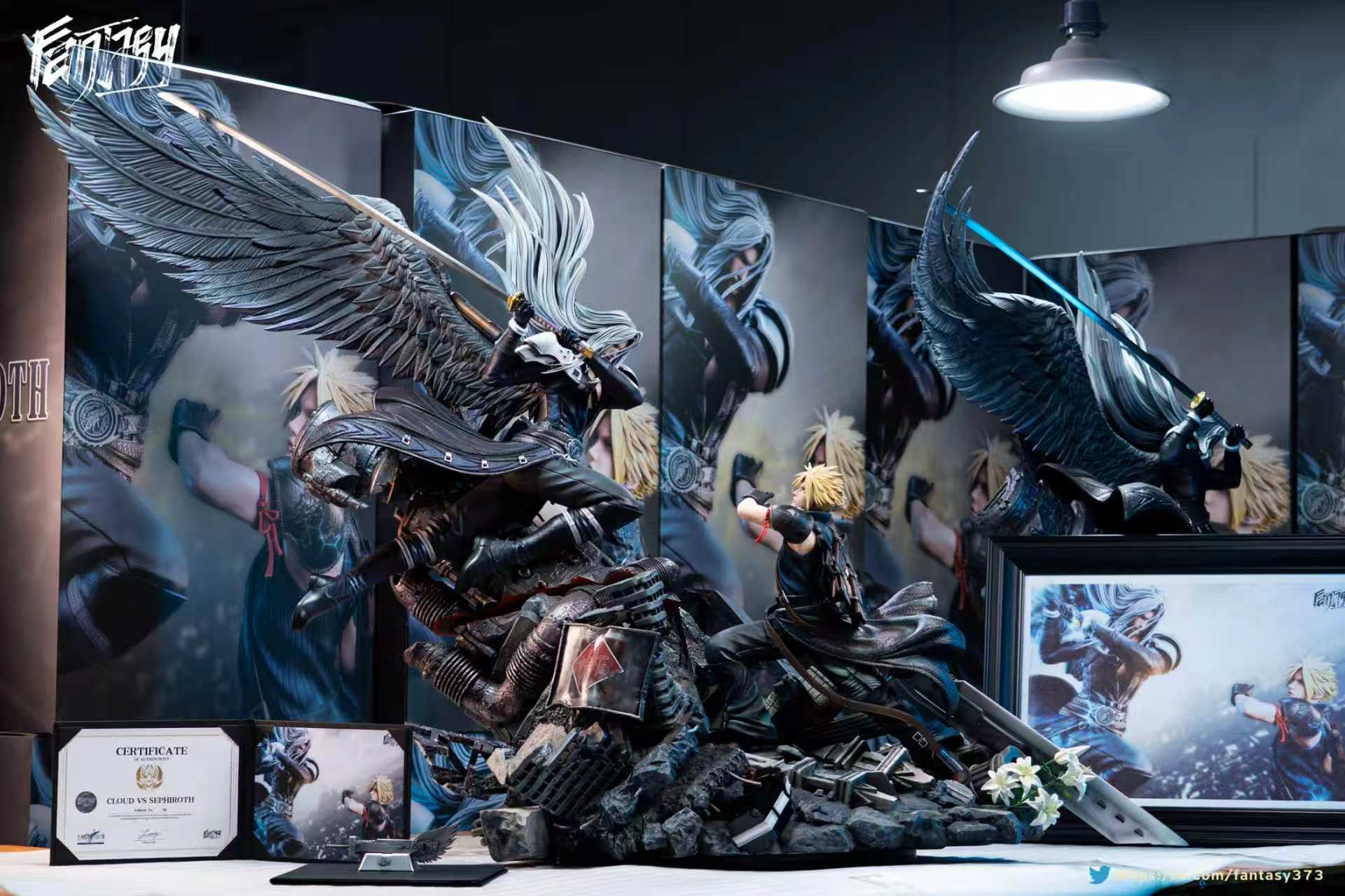 Final Fantasy Dragon x Fantasy Studio Sephiroth Vs Cloud Strife