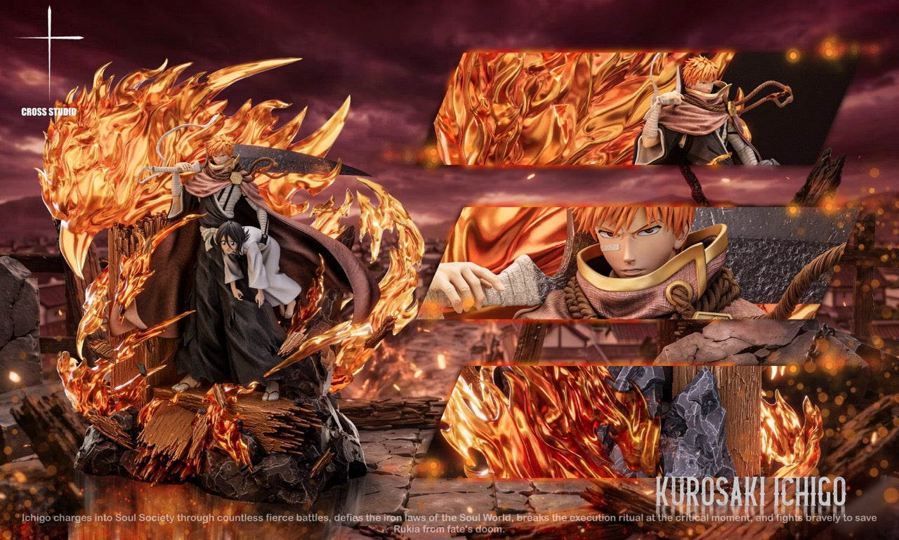 ichigoページ Bleach Cross Studio Kurosaki Ichigo – ClubHouse Statues