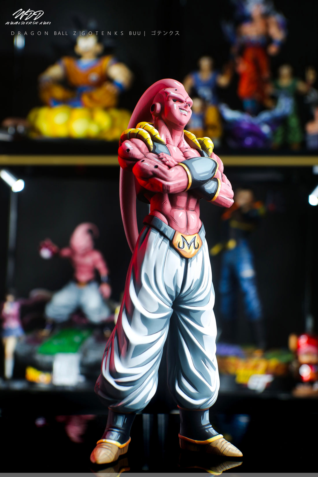 Dragon Ball QWE Studio Buutenks Super Buu Absorbed Gotenks Resin Statue