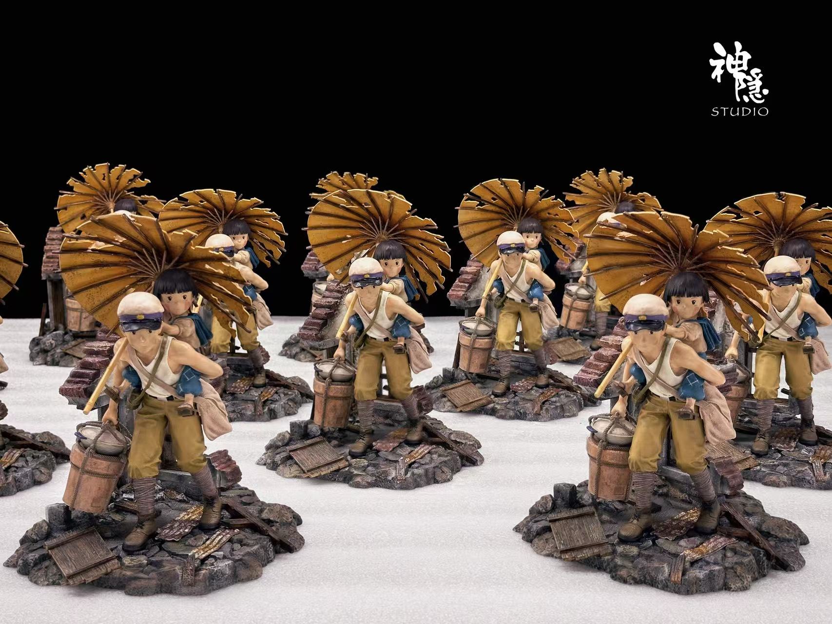 Grave of Fireflies ShenYin Studio Seita x Setsuko – ClubHouse Statues