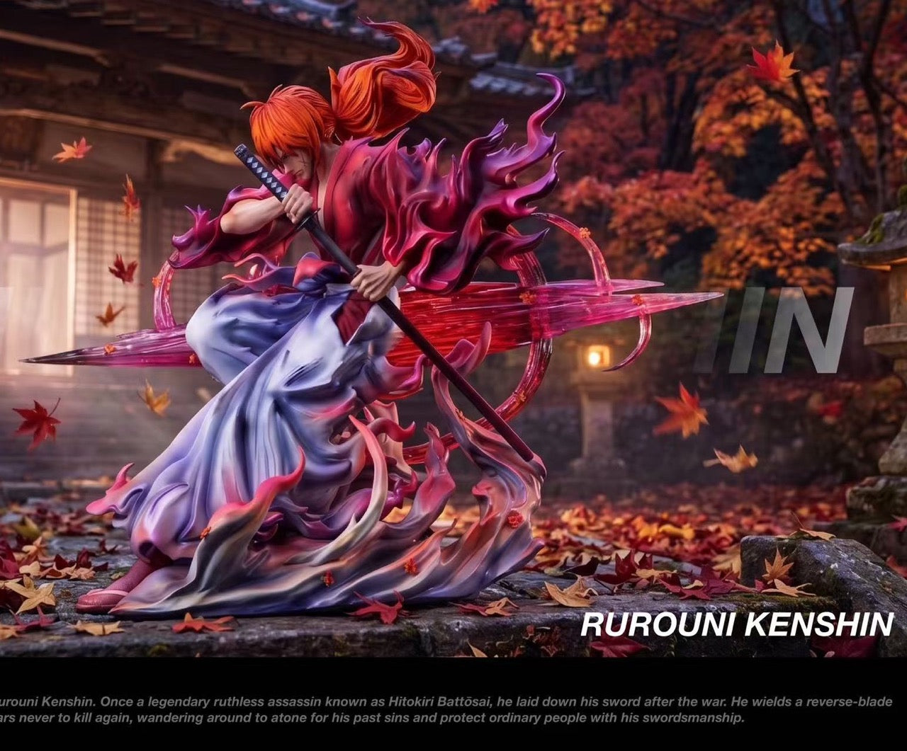 Rurouni Kenshin Dark Blade Studio Himura Kenshin – ClubHouse Statues