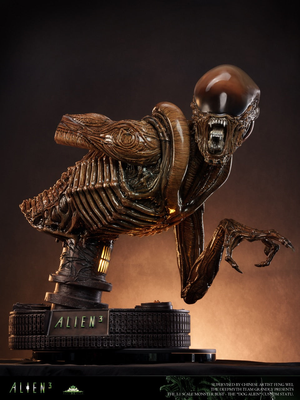 ド*門様 JIM JIDHED　ALIEN ジム・ジッドヘッド 飛翔　北欧メロハ Alien Deepmyth Studio Alien Dog Bust – ClubHouse Statues
