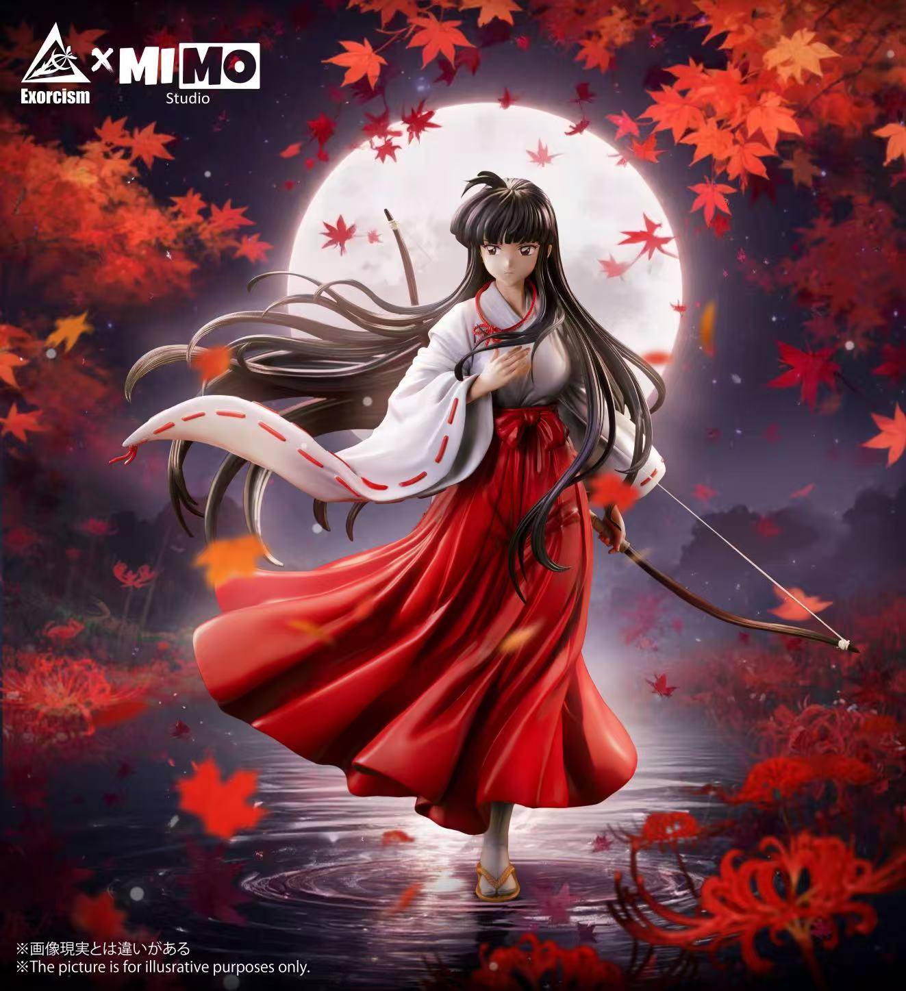 MXSTUDIO製 高さ65cm ミステリオ プレミアムスタチュー フィギュア InuYasha Exorcism x Mimo Studio Kikyo Resin Statue – ClubHouse Statues