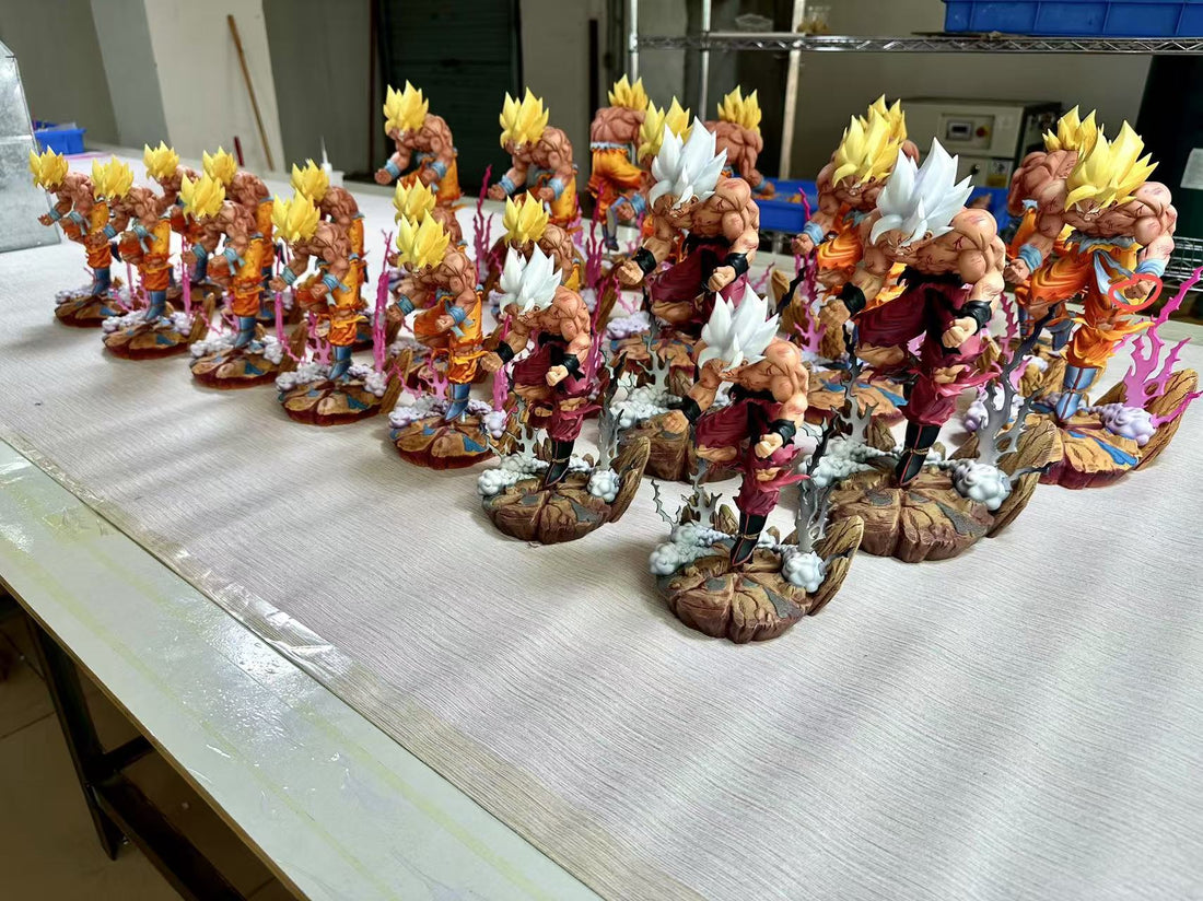 Dragon Ball KAMI Studio Goku Namek Explosion Resin Statue