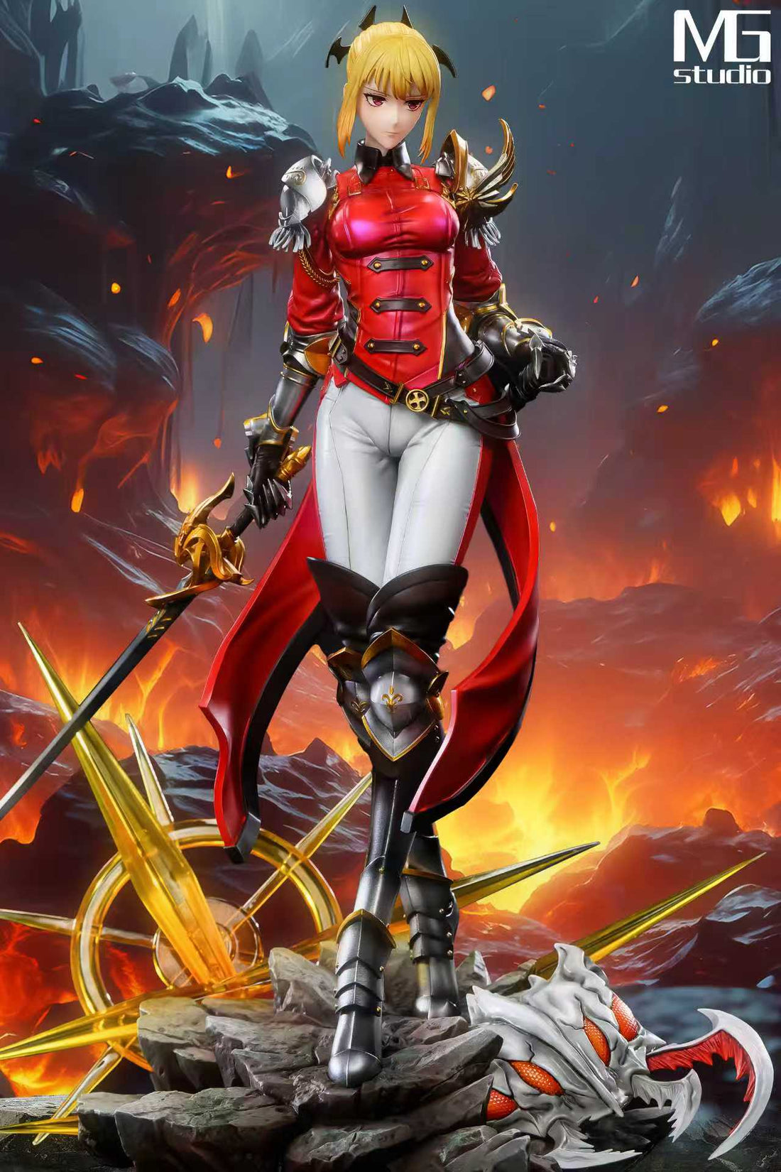 Solo Leveling MG Studio Cha Hae in Resin Statue