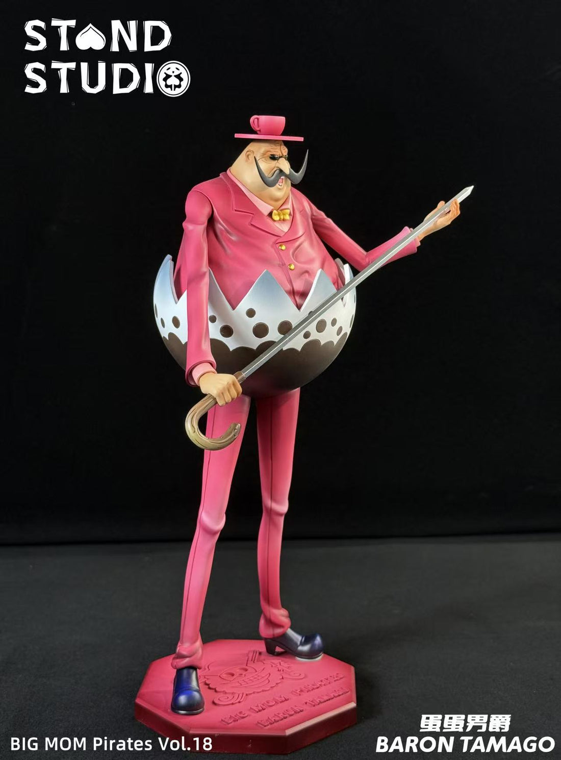 One Piece Stand Studio Baron Tamago Resin Statue