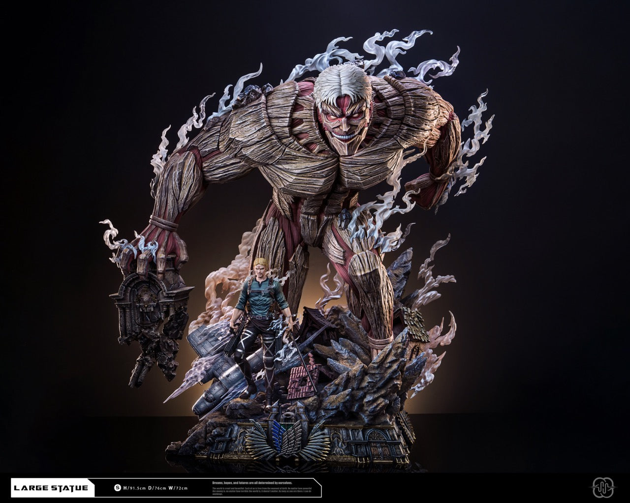 Attack On Titan Hertz Studio The Armored Titan x Reiner