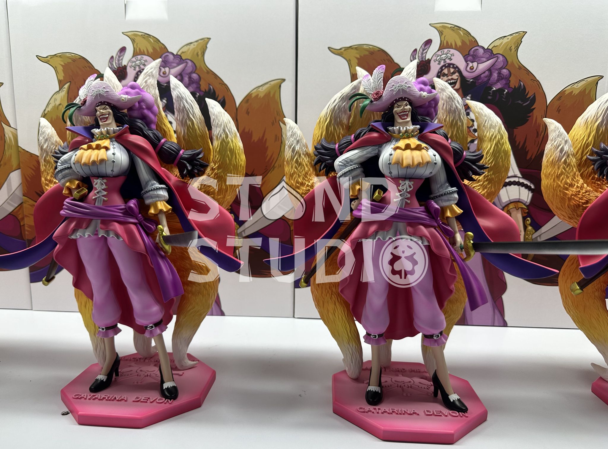 One Piece Stand Studio Catarina Devon Fox Form Resin Statue