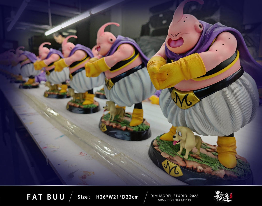 Dragon Ball Dim Model Studio Fat Majin Buu Resin Statue
