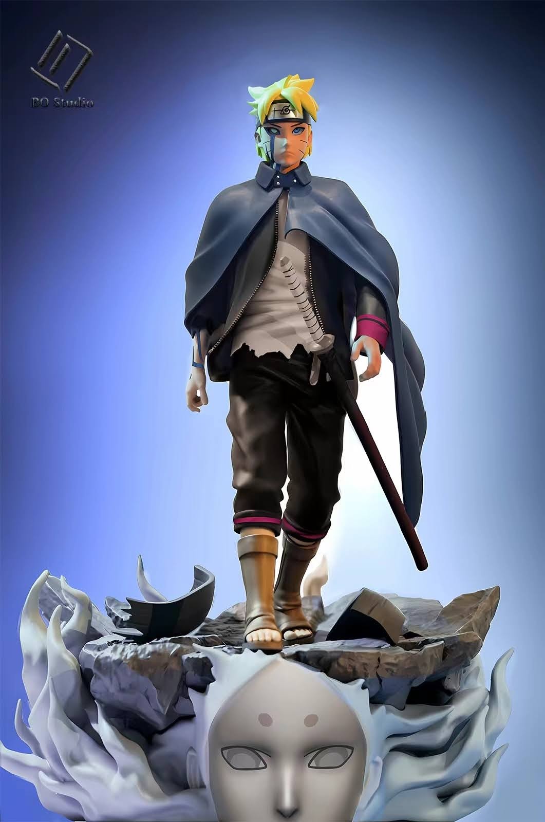 Naruto Bo Studio Uzumaki Boruto Resin Statue - Preorder