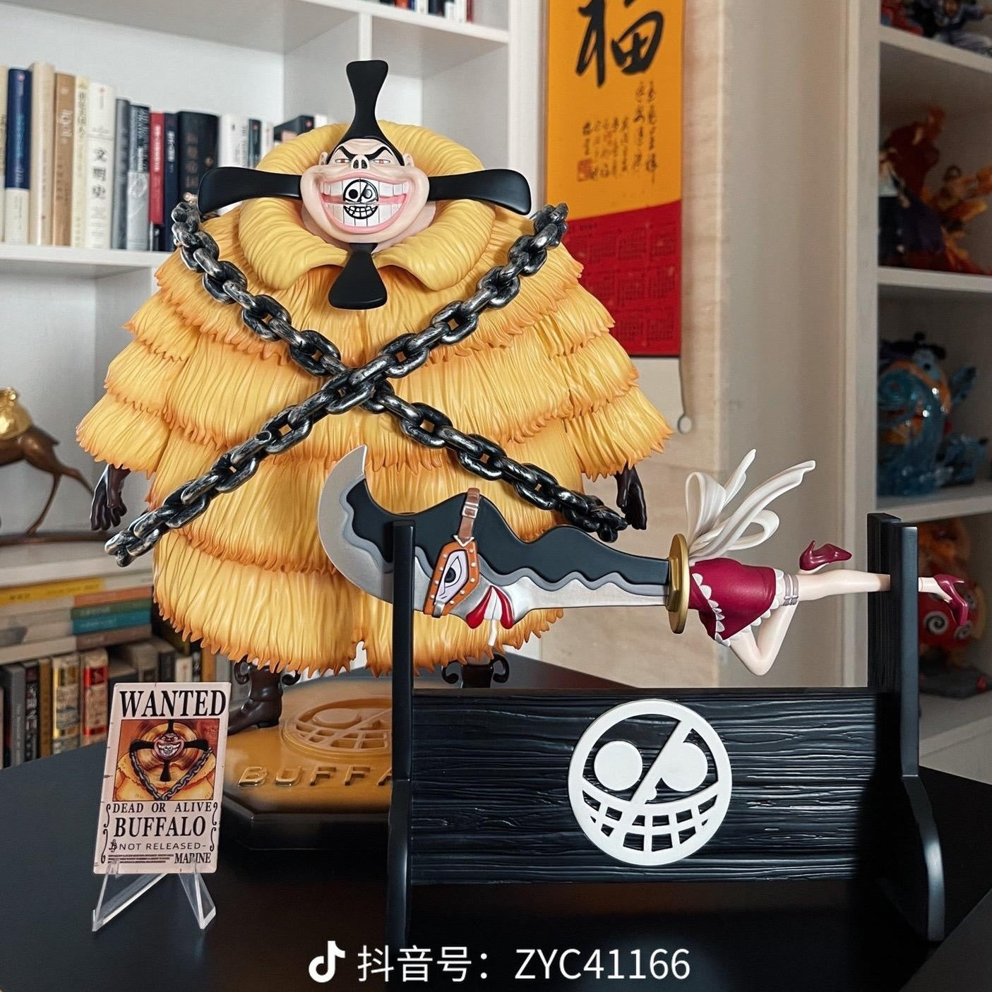 One Piece Stand Studio Buffalo x Baby 5 Resin Statue – ClubHouse