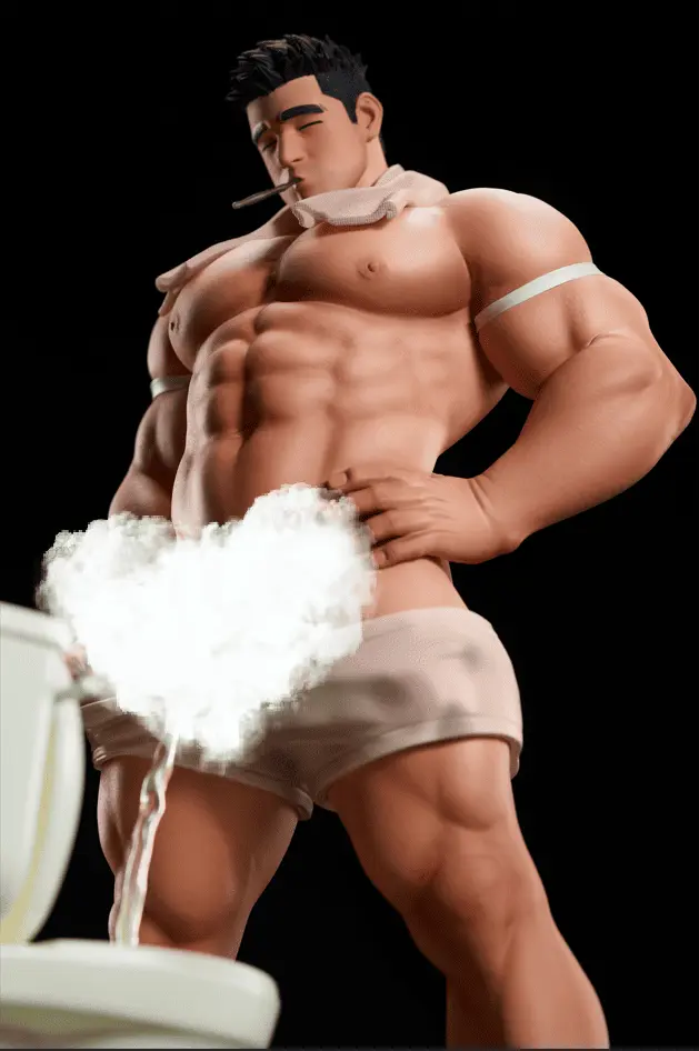 Original Gentleman Studio LuKe Resin Statue